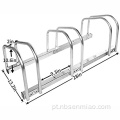 Suporte de armazenamento ajustável para 3 bicicletários e suporte para bicicletas